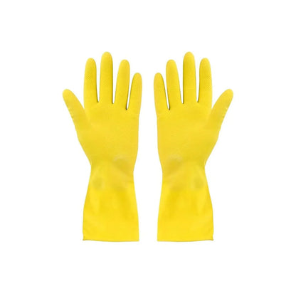 Reusable Silicone Dishwashing Gloves with Scrubber