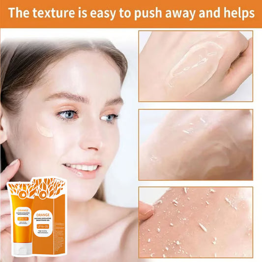 Orange Enzyme Glow Gel  Dark Spot & Dead Skin Remover