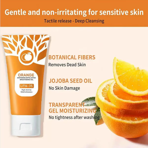 Orange Enzyme Glow Gel  Dark Spot & Dead Skin Remover