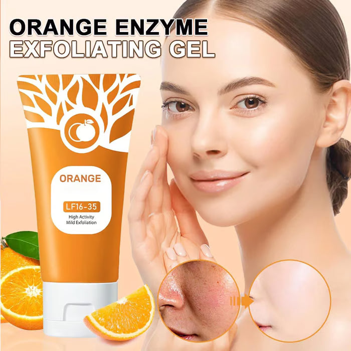 Orange Enzyme Glow Gel  Dark Spot & Dead Skin Remover