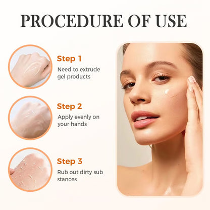 Orange Enzyme Glow Gel  Dark Spot & Dead Skin Remover