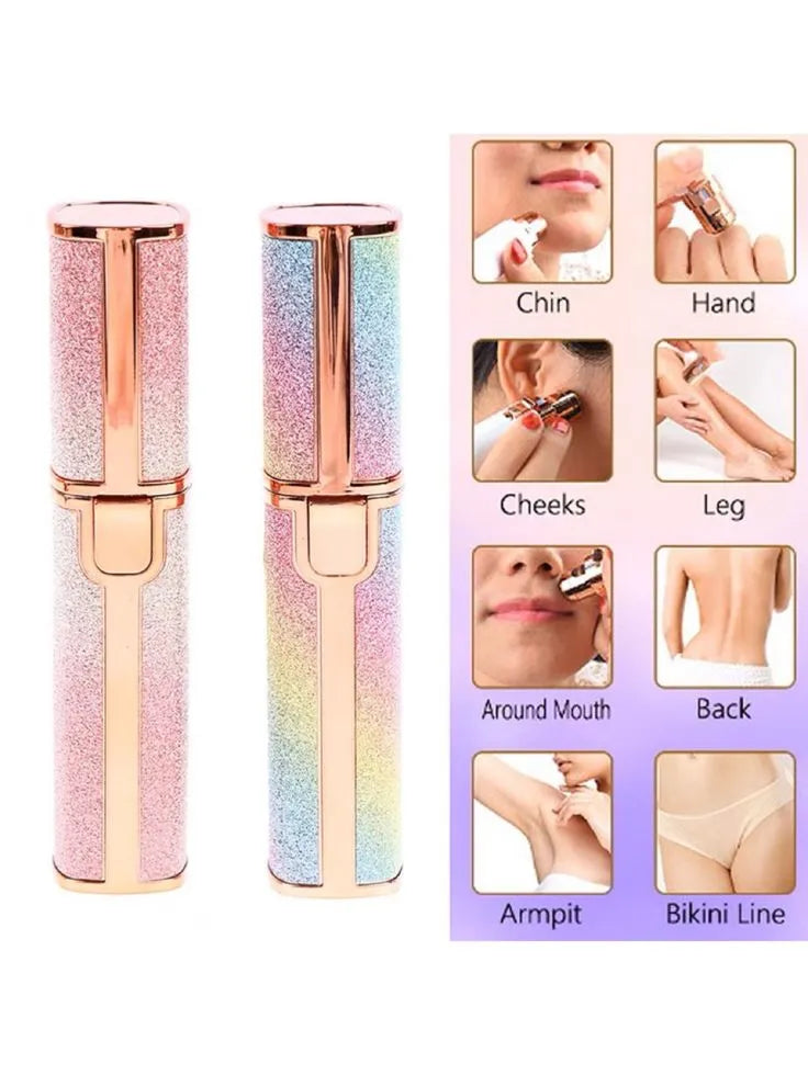 2-in-1 Hair Remover | Eyebrow & Facial Trimmer for Gentle Care