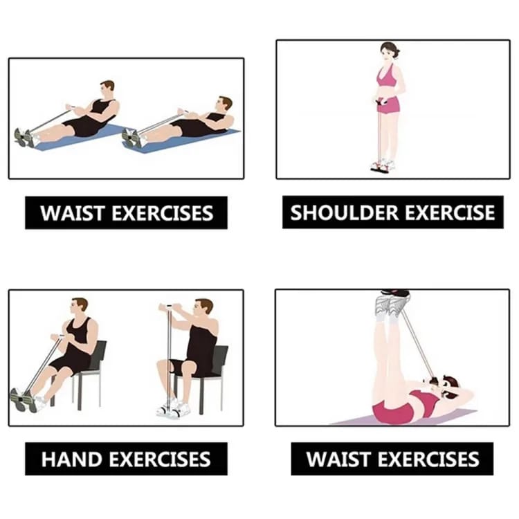 Tummy Trimmer Resistance Band  Full Body Fitness & Slimming Gear