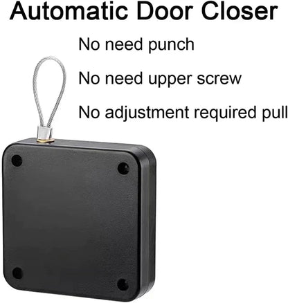 Automatic Door Closer | Portable Self-Closing Device for Home & Office