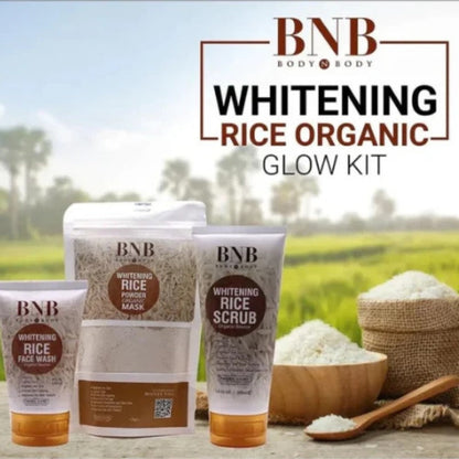 BNB Rice Extract Bright & GLow Kit For Bright & Glowing Skin