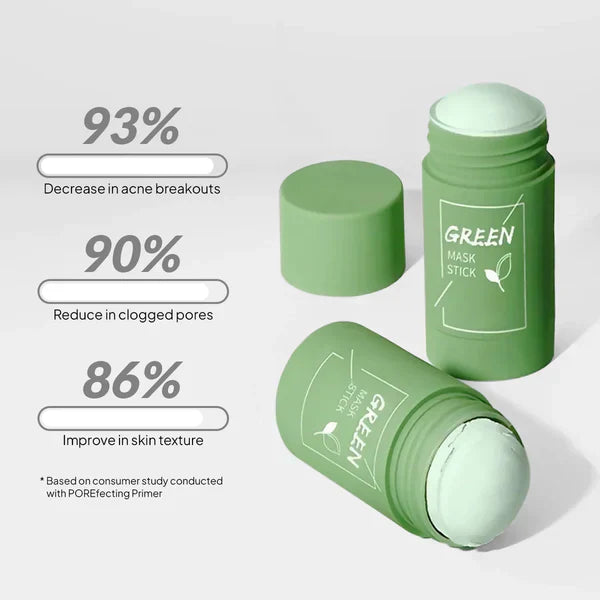 Green Tea Blackhead Remover Stick – Deep Clean & Oil Control Mask