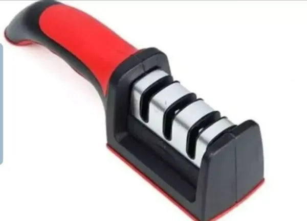 3-in-1 Manual Knife Sharpener | Fast, Safe & Easy Blade Sharpening