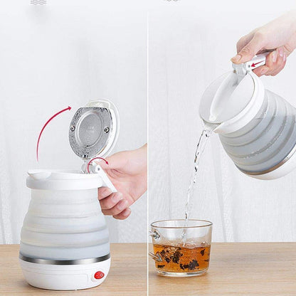 Portable Electric Kettle – Foldable Design for Easy Travel Use