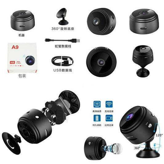 A9 Mini WiFi Camera | Smart HD Wireless Security Monitor