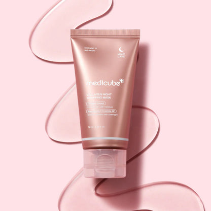 Get 100% Glow In Just One Night 😍 Medicube Collagen Face Mask